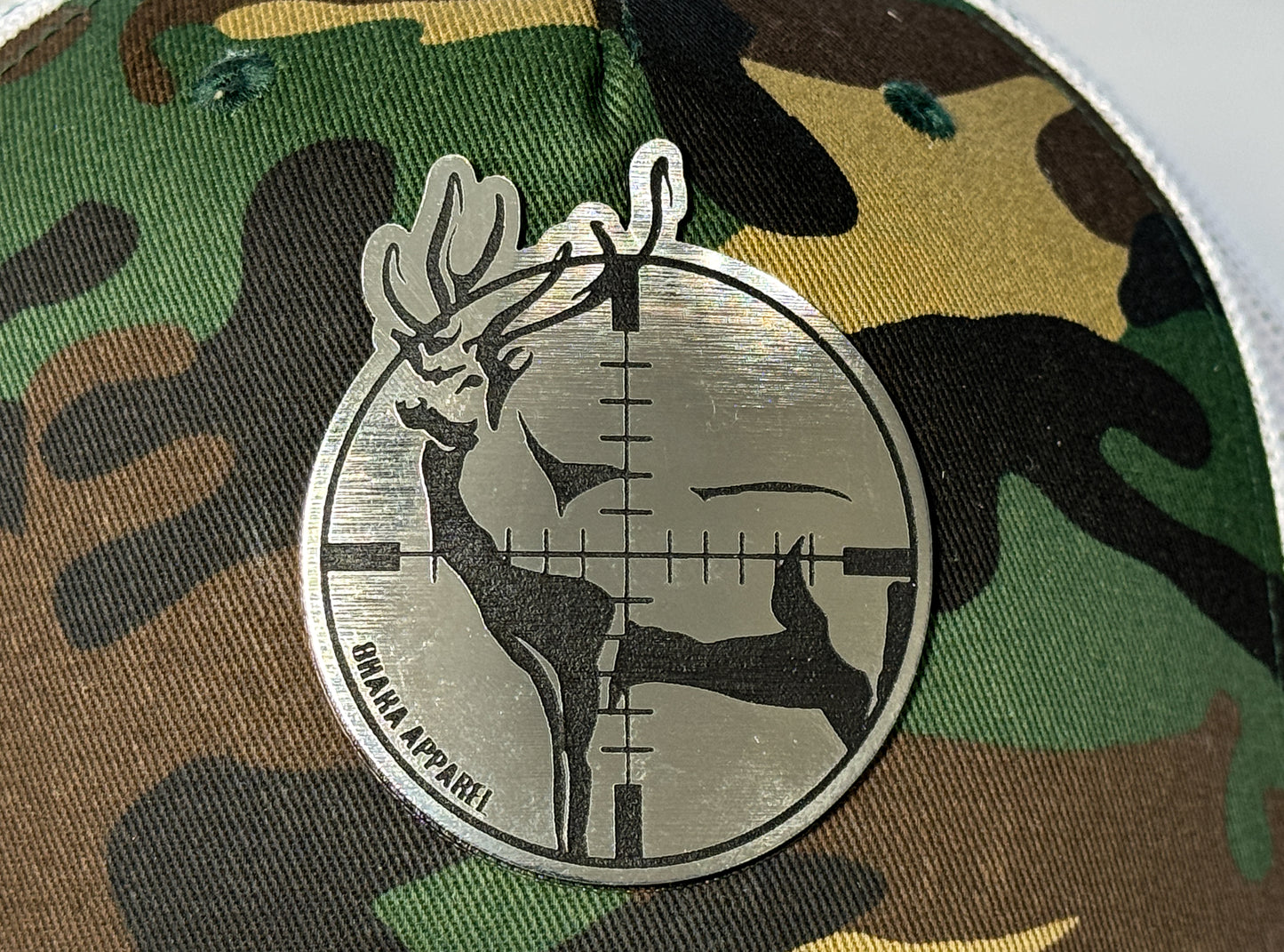 AXIS DEER STAINLESS STEEL PATCH