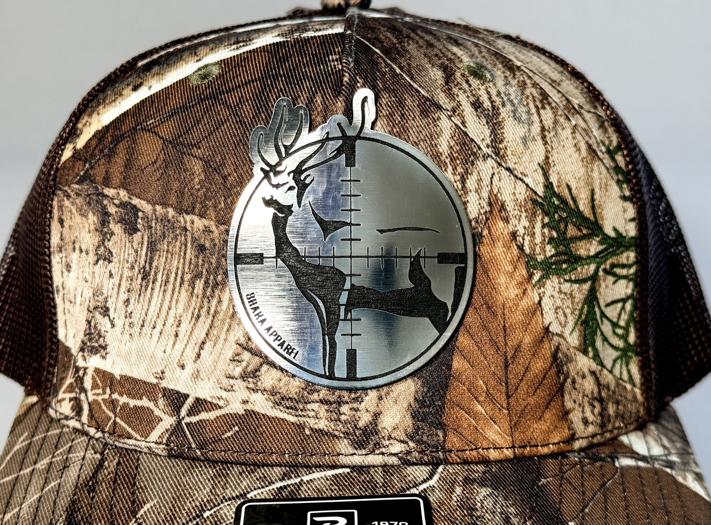 AXIS DEER STAINLESS STEEL PATCH REALTREE EDGE CAMO